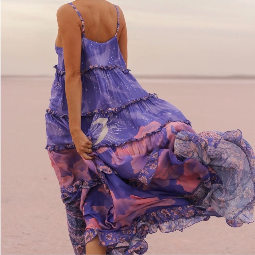 SPELL 🌙Luna Dress ✨Scarf & Robe 💜New with tags!!